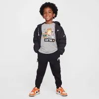 Nike Little детские Boxy Got 'Em футболка цвет серый