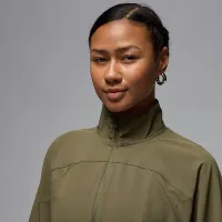 Nike Jordan Sport жіноча Dri-FIT Woven Куртка колір зелений