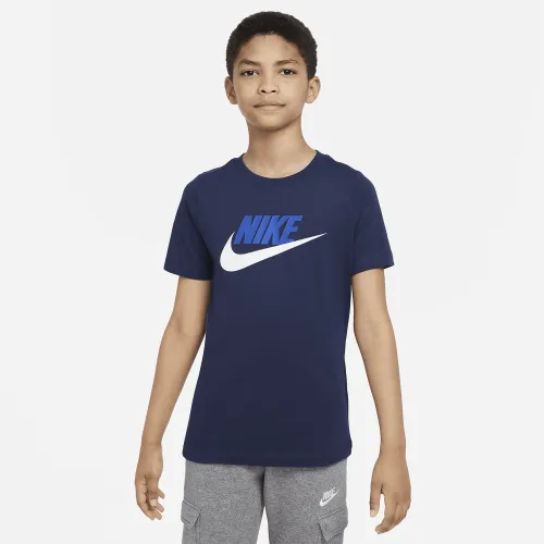 Nike Sportswear Big дитячі бавовняніфутболка блакитний