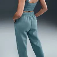 Nike Sportswear Phoenix Fleece женская С высокой Талией оверсайз Sweatpants синий