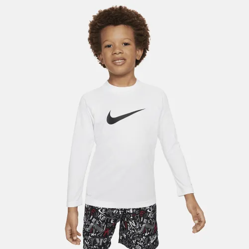 Nike Swim Little детские (для мальчиков) Long-Sleeve Hydroguard цвет белый