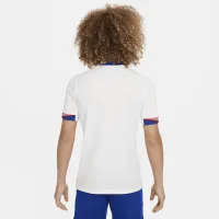 USMNT 2024 Stadium Home Big детские Nike Dri-FIT Soccer Replica Jersey цвет белый