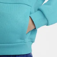 Nike ACG Icon Fleece Big детские Pullover Толстовка с капюшоном цвет зеленый