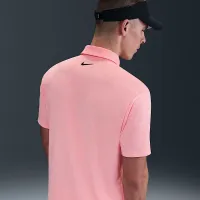 Nike Tour чоловічі Dri-FIT Jacquard для гольфу Polo Pink