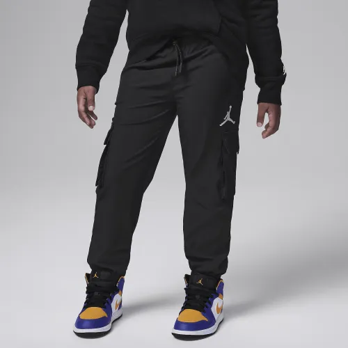 Nike Jordan Post Up Cargo Pants Little Kids Pants колір чорний