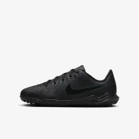 Nike Jr. Tiempo Legend 10 Club Little/Big дитячі Turf Low-Top Soccer Кросівки колір чорний