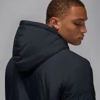 Nike Jordan Flight чоловічі Padded Mountainside Pullover Толстовка з капюшоном колір чорний