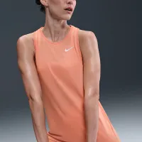 Nike Dri-FIT женская тренировочные Tank Orange