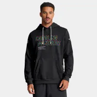 Carolina Panthers Crucial Catch Sideline чоловічі Nike Dri-FIT NFL Pullover Толстовка з капюшоном колір чорний