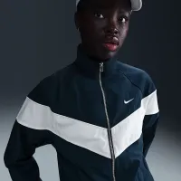 Nike Windrunner женская Loose UV Woven Full-Zip Куртка синий