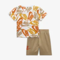 Nike Futura Toss Baby (12-24M) шорты набор цвет коричневый