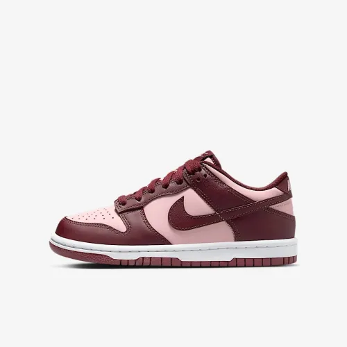 Nike Dunk Low Big детские Кроссовки цвет красный