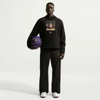 Nike Kobe мужские Dri-FIT Fleece Pullover баскетбольные Толстовка с капюшоном цвет черный
