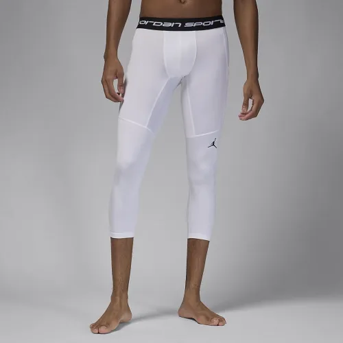 Nike Jordan Sport чоловічі Dri-FIT 3/4-Length Tights колір білий
