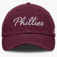 Philadelphia Phillies Cooperstown Script жіноча Nike MLB Adjustable Hat колір червоний