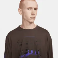 Nike ACG мужские Long-Sleeve футболка цвет коричневый