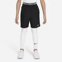 Nike Pro Dri-FIT Big дитячі (для хлопчиків) Tights колір білий