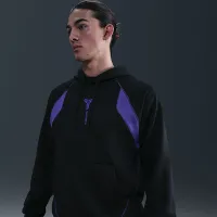 Nike FC Barcelona Away Kobe Therma-FIT Soccer Pullover Толстовка с капюшоном цвет черный