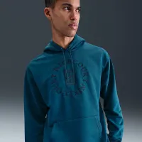 NikeCourt Heritage чоловічі Dri-FIT French Terry Tennis Pullover Толстовка з капюшоном блакитний