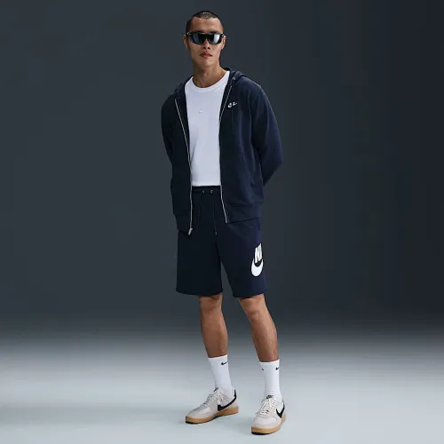 Nike Club чоловічі French Terry Alumni шорти блакитний