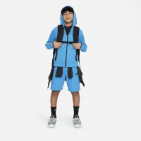 Nike Sportswear Tech Fleece Big дитячі (для хлопчиків) Full-Zip Толстовка з капюшоном блакитний