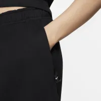 Nike Solo Swoosh Fleece шорты цвет черный