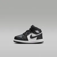 Nike Jordan 1 Mid Baby/Toddler Кросівки колір чорний