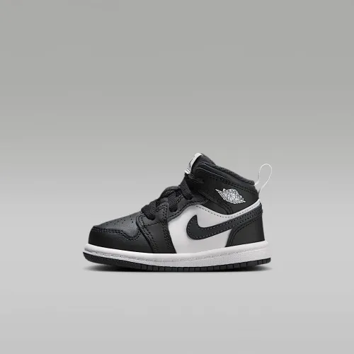 Nike Jordan 1 Mid Baby/Toddler Кросівки колір чорний