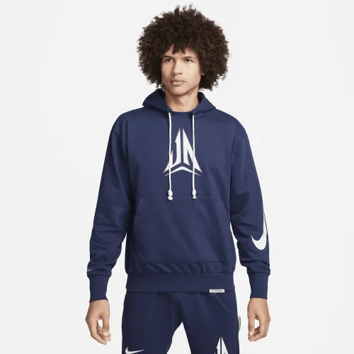 Nike Ja Standard Issue чоловічі Dri-FIT Pullover баскетбольні Толстовка з капюшоном блакитний