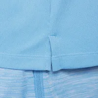 Nike Multi Big дитячі (для хлопчиків) Dri-FIT UV Long-Sleeve 1/2-Zip Top блакитний