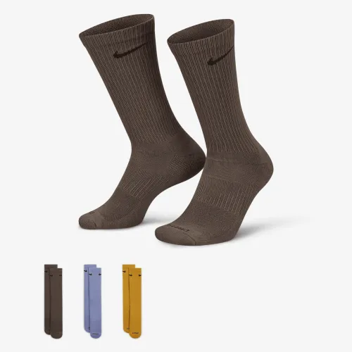 Nike Everyday Plus Cushioned тренировочные Crew носки (3 пары) многоцветный