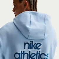 Nike Sportswear Phoenix Fleece женская Pull-Over Толстовка с капюшоном синий