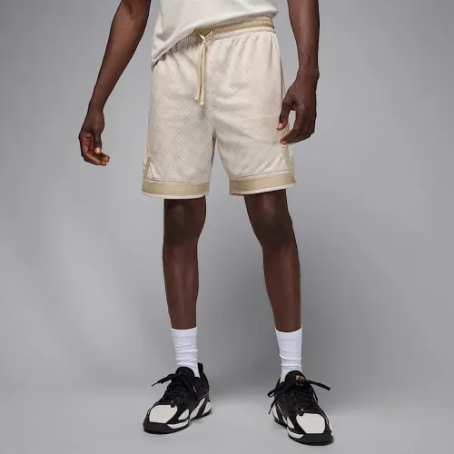 Nike Jordan Sport мужские Dri-FIT Printed Diamond шорты цвет коричневый
