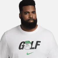 Nike мужские Long-Sleeve для гольфа футболка цвет белый