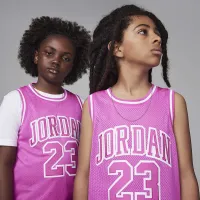 Nike Jordan 23 Jersey Big Kids Top Pink