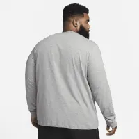 Nike Sportswear Club чоловічі Long-Sleeve футболка колір сірий