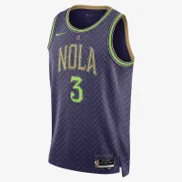 CJ McCollum New Orleans Pelicans 2024/25 City Edition чоловічі Nike Dri-FIT NBA Swingman Jersey колір фіолетовий