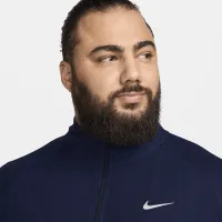 Nike Tour чоловічі Dri-FIT ADV 1/2-Zip для гольфу Top блакитний