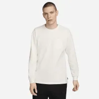Nike Sportswear Premium Essentials мужские Long-Sleeve Pocket футболка цвет белый
