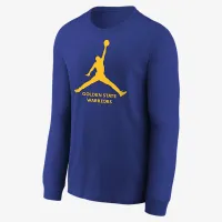 Nike Golden State Warriors Essential Big детские Jordan NBA Long-Sleeve футболка цвет черный