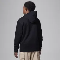 Nike Jordan MJ Brooklyn Big детские Fleece Pullover Толстовка с капюшоном цвет черный