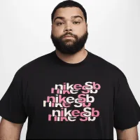 Nike SB Skate футболка колір чорний