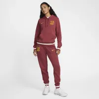 Liverpool FC Club Fleece женская Nike Soccer Pullover Толстовка с капюшоном цвет красный