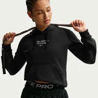 Nike жіноча Wrestling Pullover Толстовка з капюшоном колір чорний