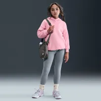 Nike Sportswear Club Fleece Big детские оверсайз Pullover Толстовка с капюшоном Pink
