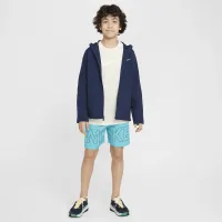 Nike Multi Big дитячі Woven тренувальні шорти колір зелений