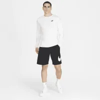 Nike Sportswear Club мужские Graphic шорты цвет черный