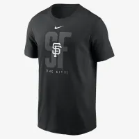 San Francisco Giants Fashion Local мужские Nike MLB футболка цвет черный