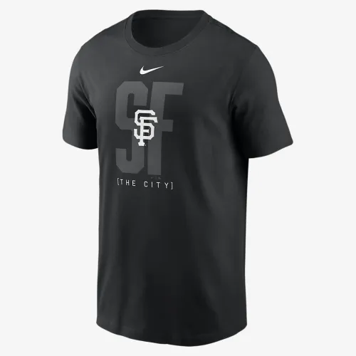 San Francisco Giants Fashion Local мужские Nike MLB футболка цвет черный