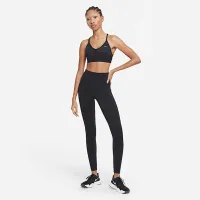 Nike Indy женская Light-Support Padded V-Neck Sports Bra цвет черный